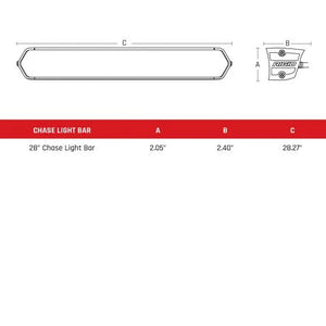 Rigid Chase Bar with Tube Mounts