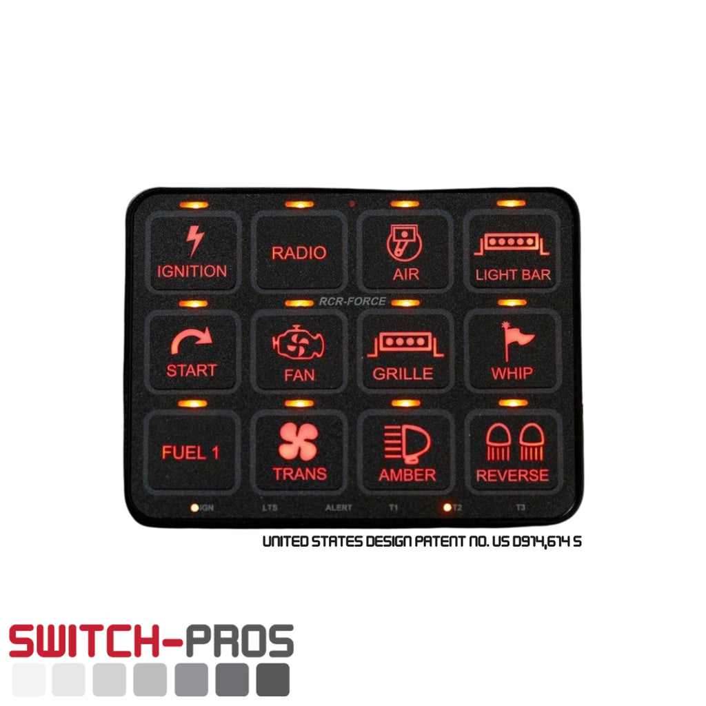 RCR-FORCE® 12 SWITCH PANEL POWER SYSTEM