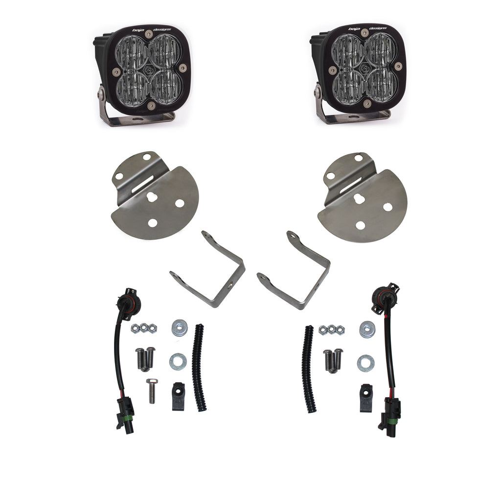 Baja Designs Squadron SAE - GM Chevy/GMC HD, Canyon/Colorado (15-19) SAE Fog Pocket Kits