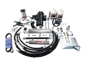 PSC Cylinder Assist™ Steering Kit for 2007-11 Jeep Wrangler JK 3.8L with OE Axle