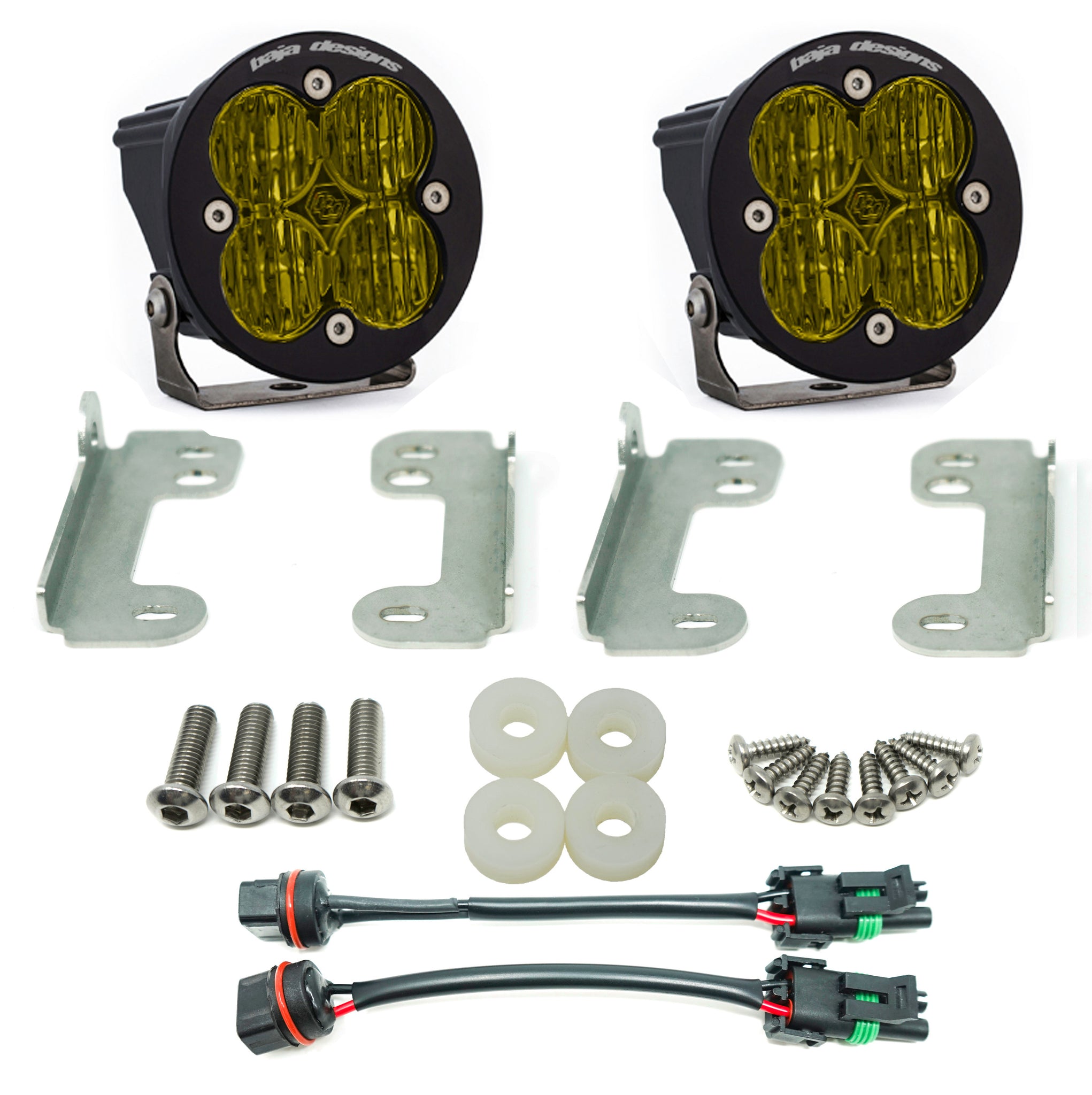 Baja Designs Squadron-R SAE - Jeep JL/JT Fog Pocket Kit