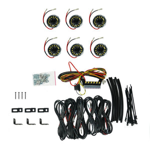 KC Cyclone V2 LED 6-Light Rock Light Kit