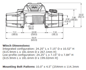 Warn ZEON 10 Winch